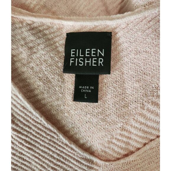 Eileen Fisher Linen Sleeveless Top Size Large - Picture 5 of 6